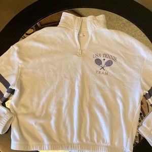 Grayson Threads women’s sz L zip neck sweat top